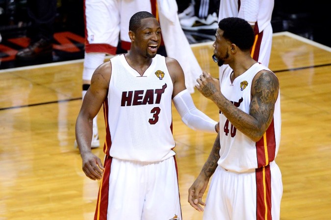 17 DE JUNIO 2012 - TERCER JUEGO DE LA FINAL - HEAT 91 - THUNDER 87 - Dwyane Wade anotó 25 puntos, capturó siete rebotes y repartió siete asistencias para Miami.