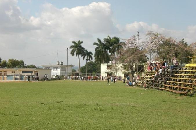 Area deportiva en el Cotorro, Lugar donde Fidel se desmayo en una ocasion.