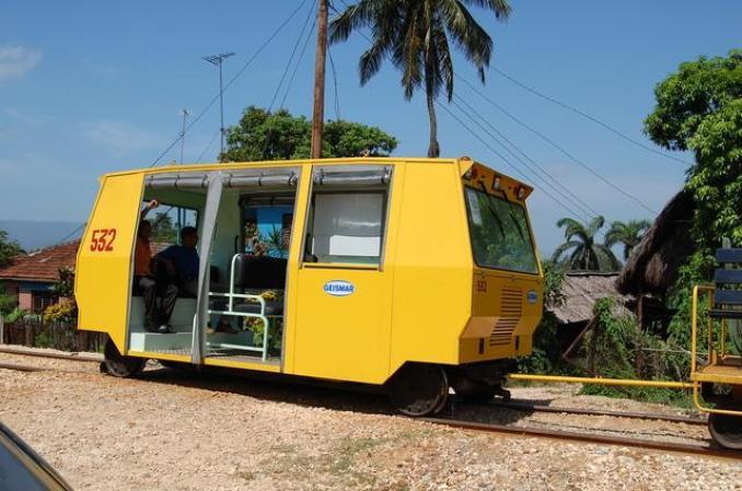 carrito de linea para tramportar trabajadores en mayari holguin