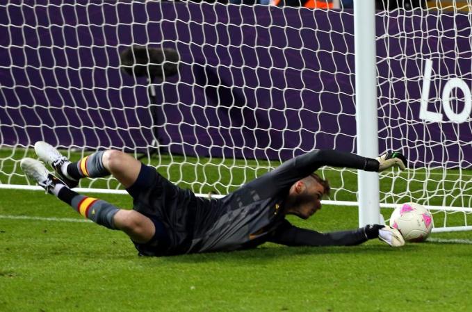 El arquero, David de Gea.
