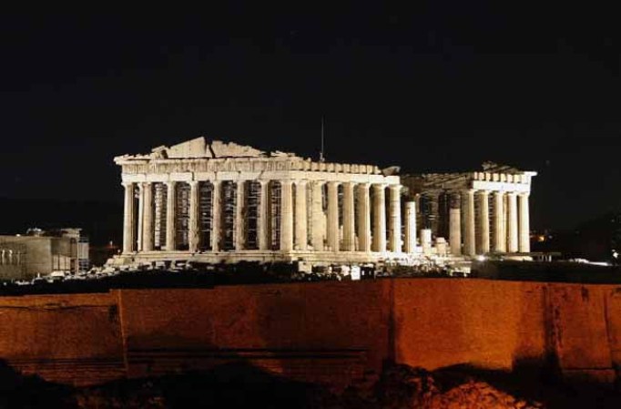 El Partenón en Atenas, la capital de Grecia. GRECIA es el país donde más se hace el amor: 87%