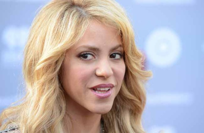 Shakira: radiante en la presentación de su nuevo disco.