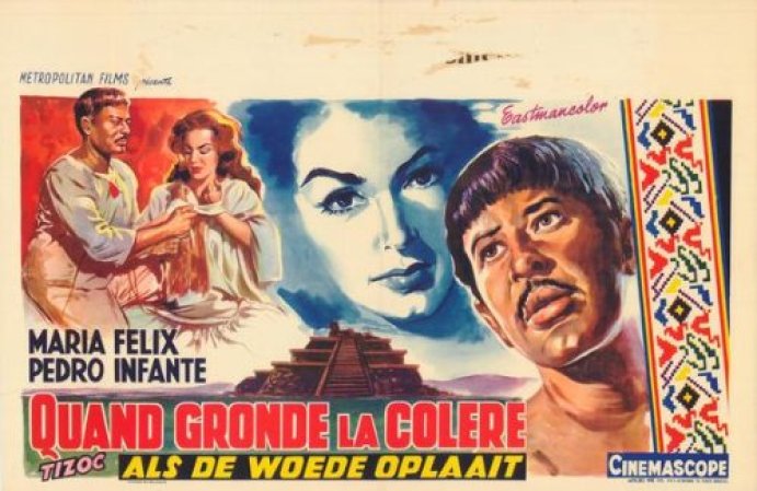 María Félix dejó un imborrable legado de decenas de películas. Estas son algunas de ellas, tal y como fueron anunciadas en los carteles de la época.