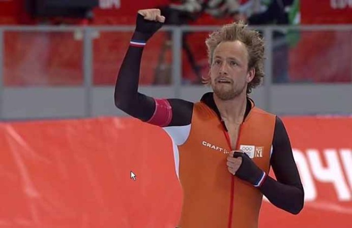 Michel Mulder: el rubio que deja locas a las féminas de Sochi.