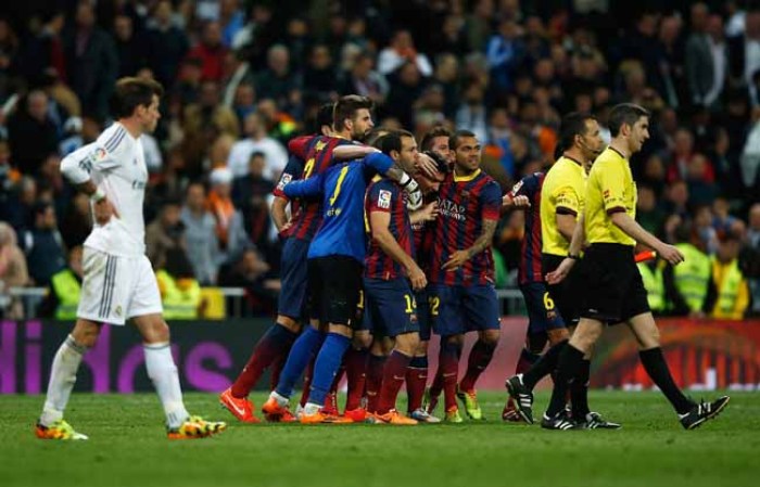 Fotos del clásico Madrid-Barcelona, una batalla de infarto.