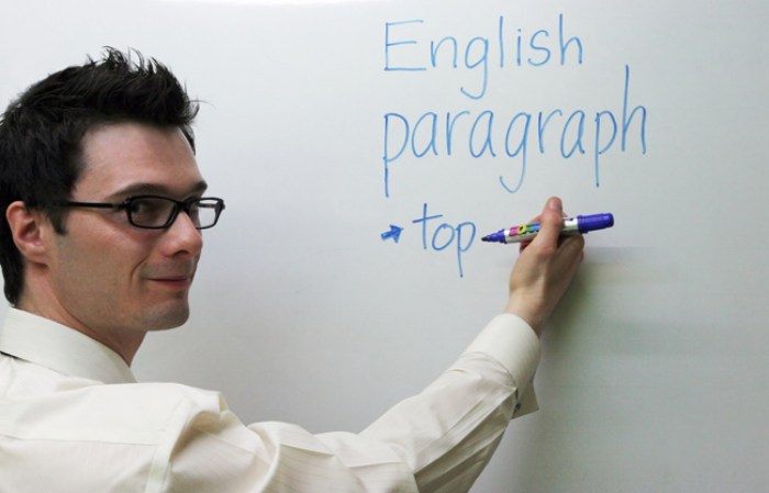 … maestro de ingles en el extranjero.
