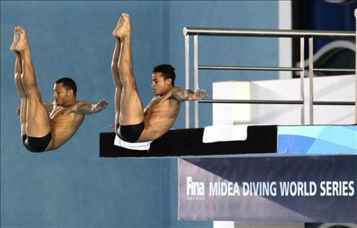 4 DE JULIO, 2013: Cuba competirá con una selección de siete saltadores encabezados por los medallistas José Antonio Guerra y Jeinkler Aguirre en el Campeonato Mundial de Natación que se disputará en la ciudad española de Barcelona del 19 de julio al 4 de agosto