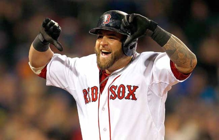 Mike Napoli, el pelotero que cayó en las redes de una actriz porno.