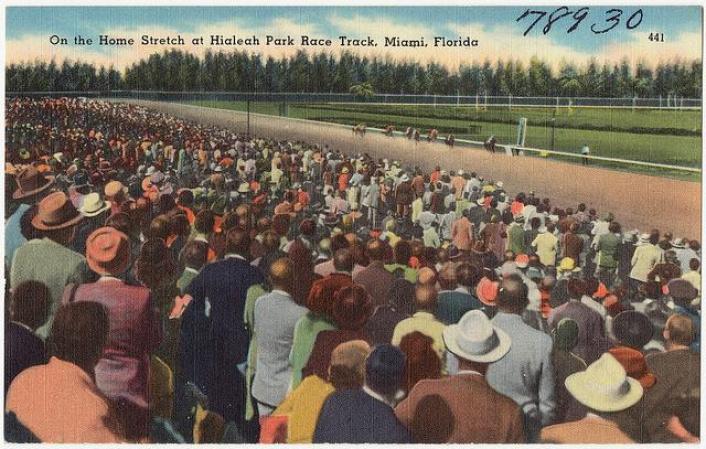 Durante años la pista de carreras de Hialeah ha sido de las más populares del mundo.