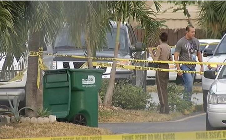 Imágenes posteriores a un tiroteo que tuvo lugar en el barrio de Westchester cerca de la Universidad Internacional de la Florida.