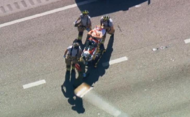 Imágenes tomadas desde el helicóptero de Telemundo 51 del lugar donde un policía de Broward ha resultado herido en un tiroteo.