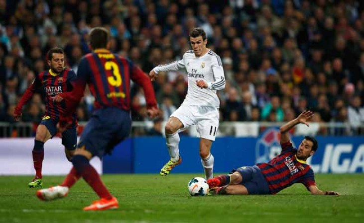 Fotos del clásico Madrid-Barcelona, una batalla de infarto.