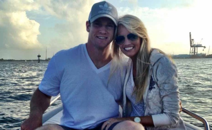Lauren Tannehill, esposa del quarterback de los Dolphins de Miami, Ryan Tannehill.