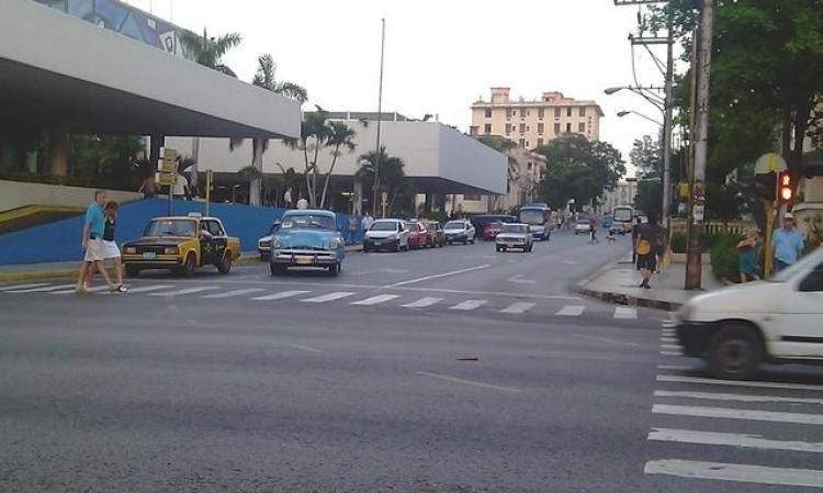 Frente al Habana Libre