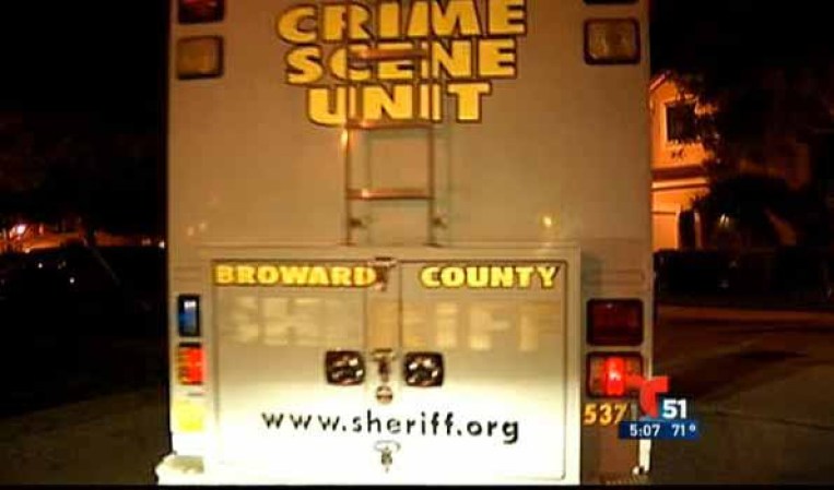 Unidad de crimen de Broward.