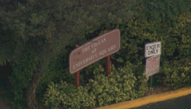 The Villas at University Square, cerca de donde tuvo lugar la tragedia.