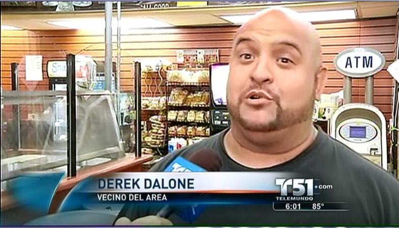 Un vecino de la zona piensa que es alguien que trabajó en esta tienda y que conoce bien el horario.