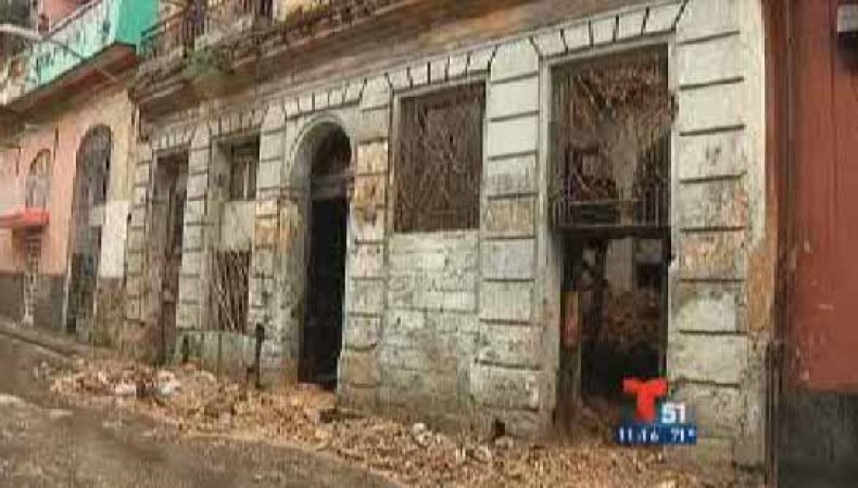 Casa situada en Campanario 619 entre las calles Salud y Reina en el municipio de Centro Habana. Ahí murieron Fidel Vega Reci y su esposa Pastora.