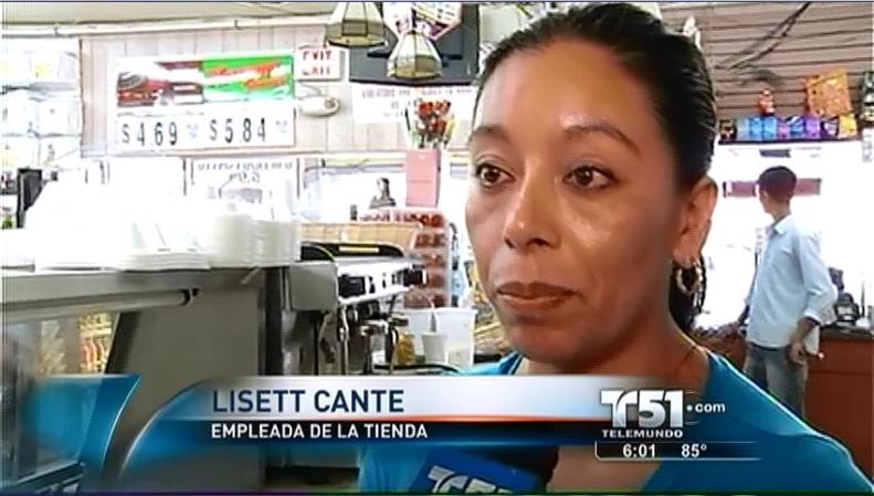 Los empleados de la tienda dicen sentirse con miedo e inseguros ante el acecho del ninja