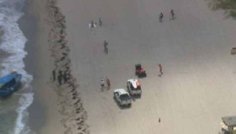 Más de una decena de balseros cubanos llegaron esta mañana a las playas de Hollywood y tocaron tierra sin ser interceptados por los guardacostas.