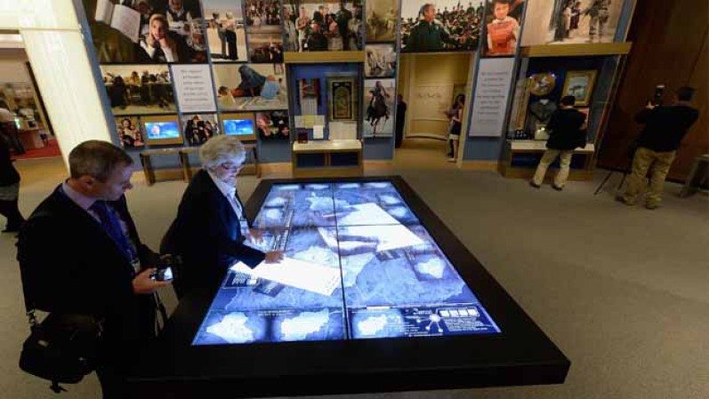 Se intensifican los preparativos para la inauguración de la biblioteca presidencial del ex presidente George W. Bush en Highland Park.