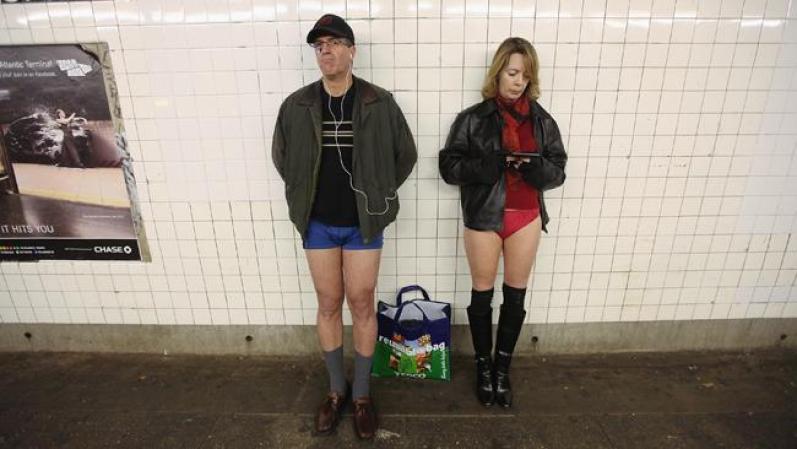 No Pants Day, Nueva York.