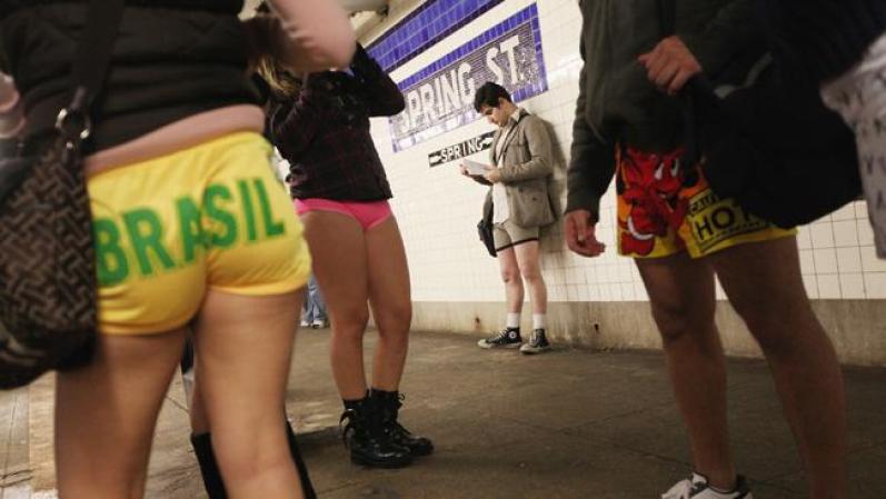 No Pants Day, Nueva York.