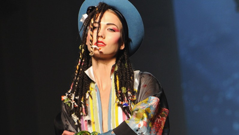 El camaleónico Boy George no podía faltar como parte de su inspiración.