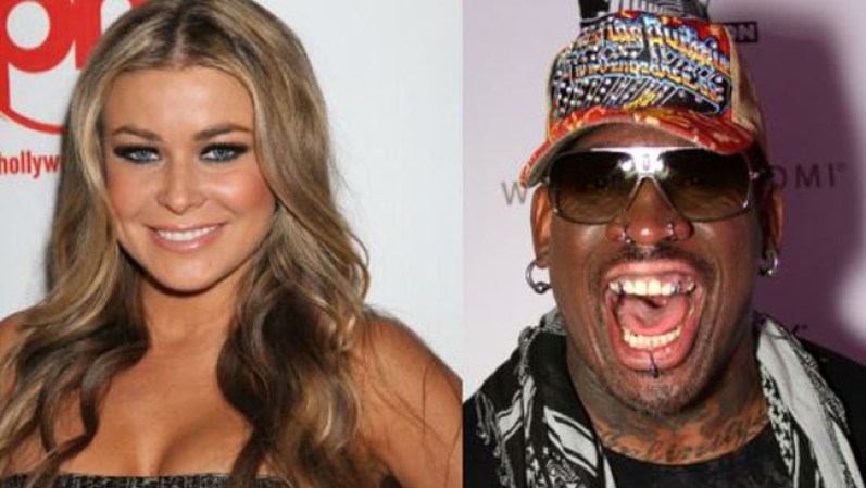 Carmen Electra y Dennis Rodman: el récord de nueve días.