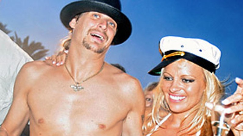 Pamela Anderson y Kid Rock: Cuatro meses.