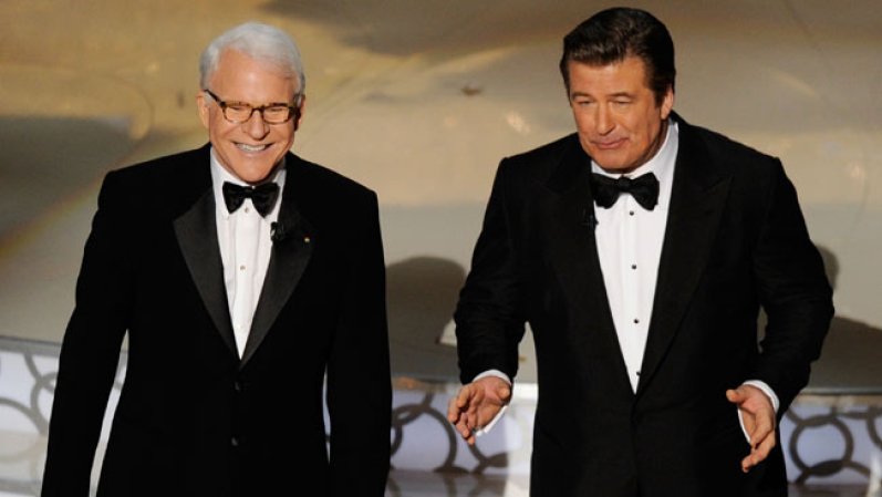 Steve Martin volvió esta vez acompañado de Alec Baldwin (con quien trabajó en una película al lado de Meryl Streep), como dupla de anfitriones de la 82ª ceremonia del entrega del Oscar, el 7 de marzo del 2010.