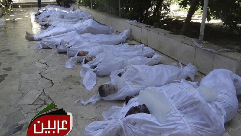 21 DE AGOSTO DE 2013: Ataque químico deja 1,300 civiles muertos. Conmoción en la Comunidad Internacional y se acusa a Siria.<br /><br /><br /> Ataque químico deja 1,300 muertos <br />