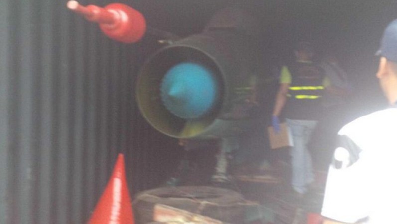 Aviones MIG 21, encontrados en el barco norcoreano.