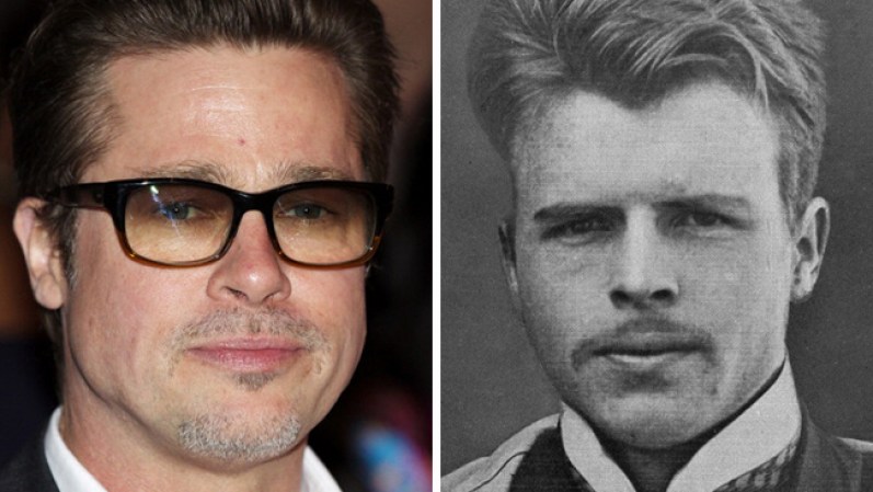 Brad Pitt y Herman Rorschach