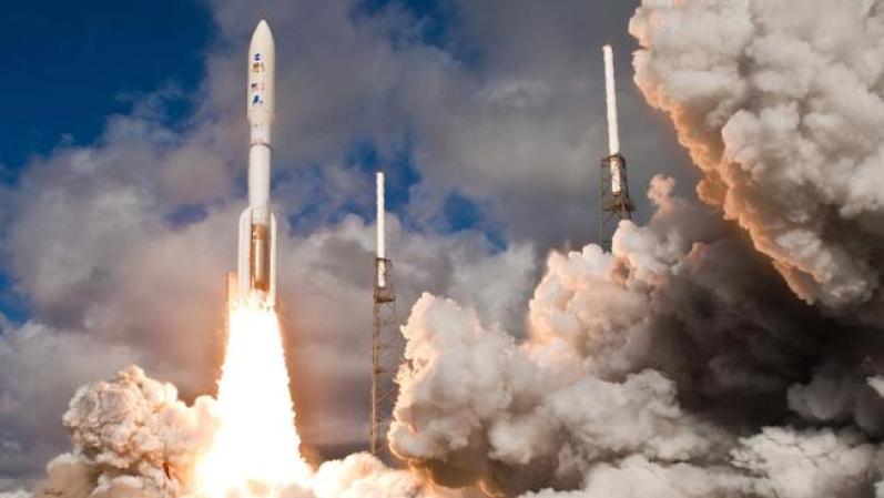 El Atlas V, en Cabo Cañaveral, el pasado 26 de noviembre cuando el cruce interplanetario de ocho meses a Marte, comenzaba exactamente a las 10:02 de la mañana hora del este de Estados Unidos.