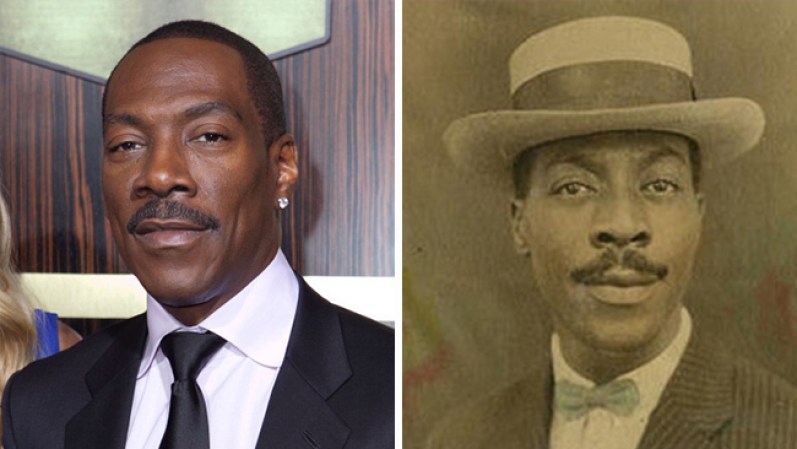 Eddie Murphy y este desconocido del pasado.