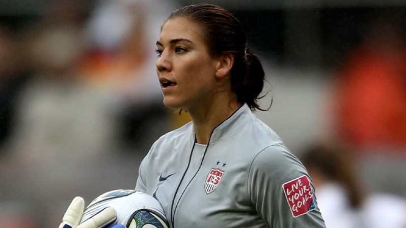 Hope Solo: La futbolista de 30 años, nacida en Washington, ganó con su equipo la medalla de oro en los Juegos Olímpicos de Pekín 2008 y es una de las competidoras del programa “Dancing with the Stars”.