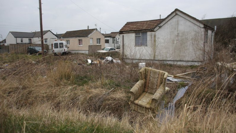 "Starter for 10" la película, fue grabada en el 2006 en parte de Jaywick.