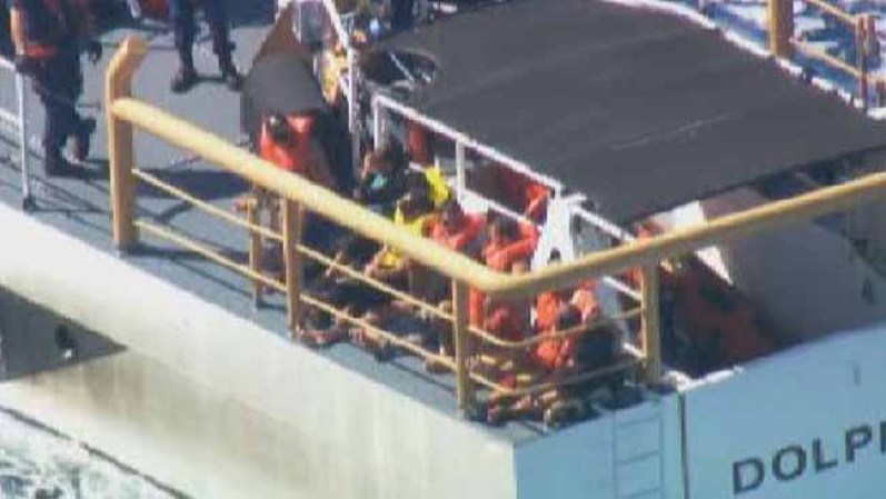 La Guardia Costera de los Estados Unidos ha capturado a 9 balseros cubanos: 6 hombre y 3 mujeres.