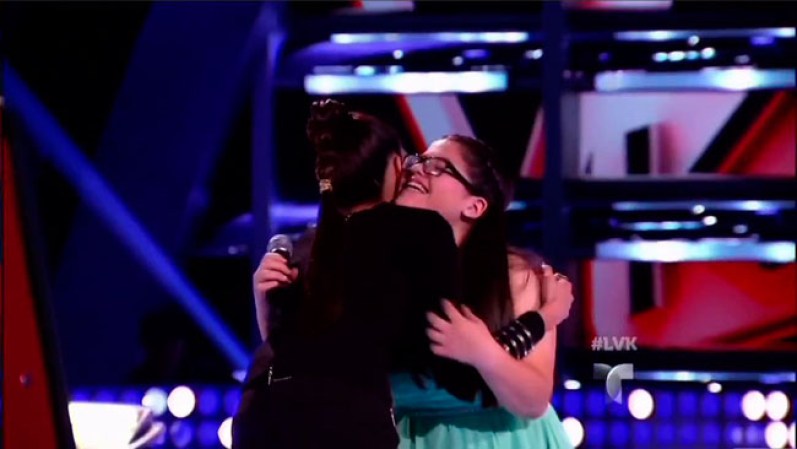 La joven al final se decidió por Team Natalia.