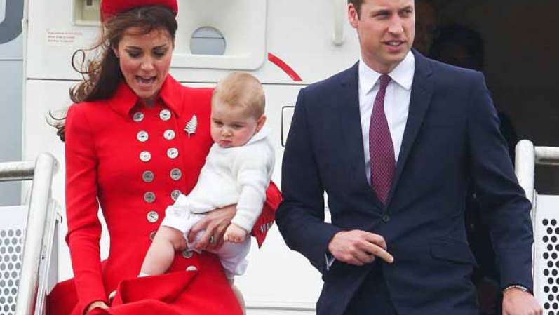 Kate Middleton, la Duquesa de Cambdrigde llegó a Nueva Zelanda junto a su marido, el príncipe William para una visita oficial.