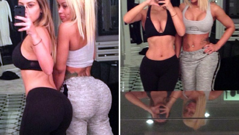 La socialité, Kim Kardashian, no pierde cada oportunidad para actualizar a sus fans del progreso de su figura.