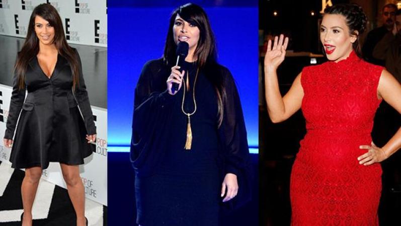 Ahora que Kim Kardashian ya está de vuelta convertida en madre y con nuevo look, echamos un vistazo a las curvas durante su embarazo que tantas burlas y críticas le valieron.
