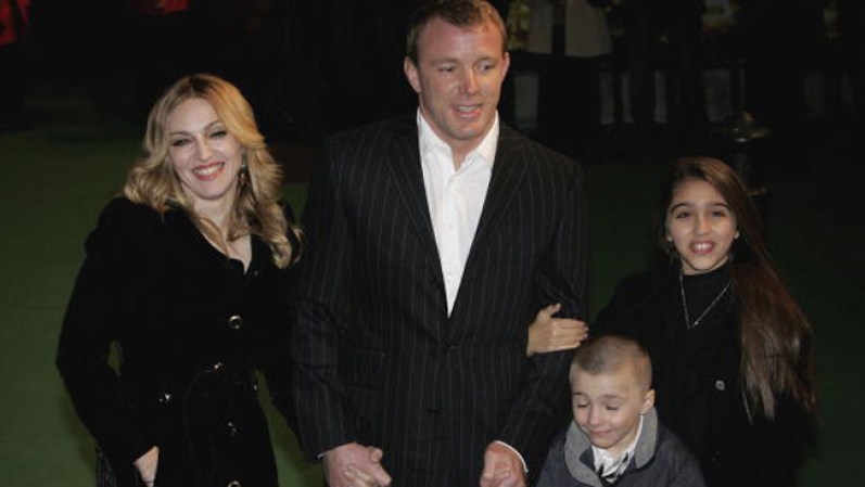 En la época en que Madonna estaba casada con Guy Ritchie Lourdes era niña rebelde.