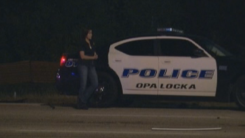 la policía de Opa-locka inició la persecución que terminó en el trágico accidente.