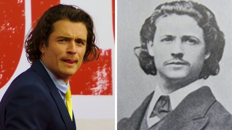 Orlando Bloom y Nicolae Grigorescu