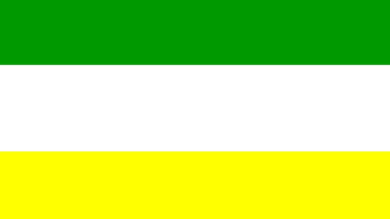 Bandera de la República Juliana de julio a noviembre de 1839.