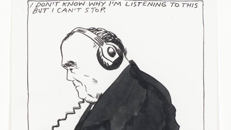 Raymond Pettibon: "No Title (I don't know why)", 1985.