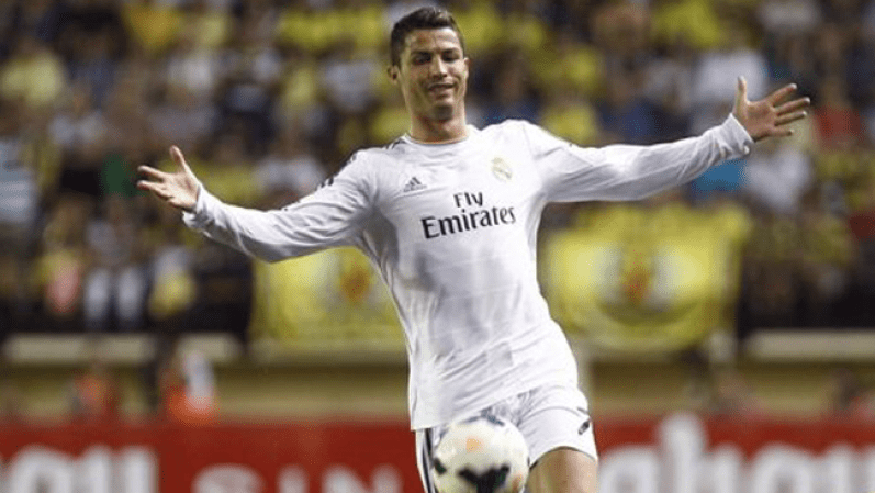 Cristiano Ronaldo, jugador portugués del Real Madrid.