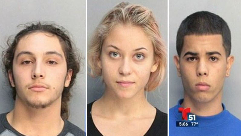 19 DE JUNIO, 2014 - Tres jóvenes han sido arrestados por participar en actos sexuales con tres menores de 12, 13 y 14 años de edad.